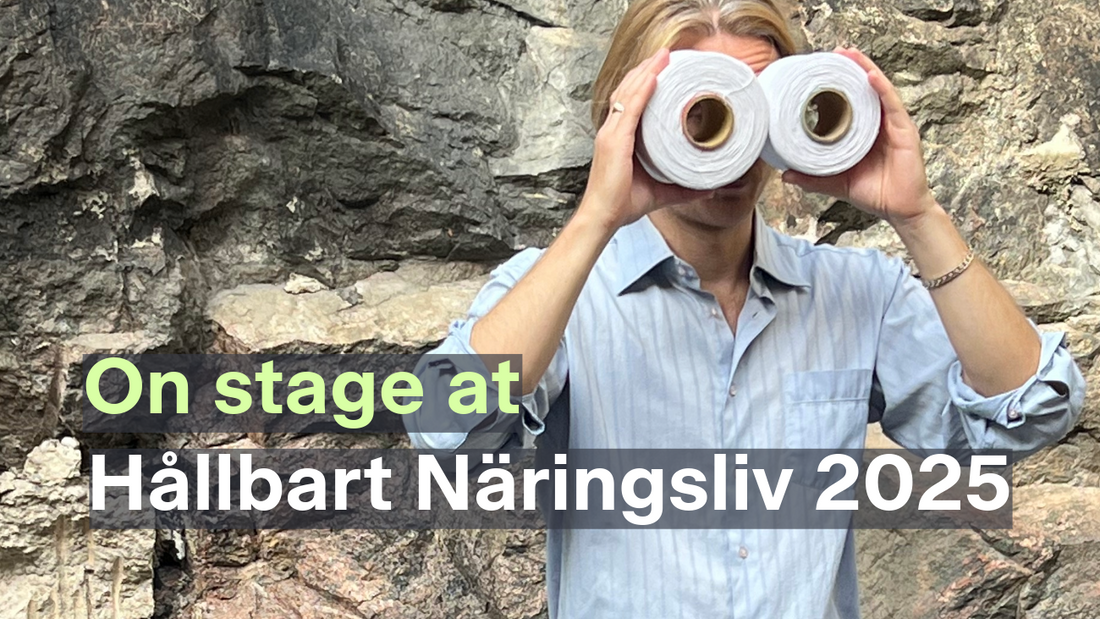 PÅ SCEN PÅ HÅLLBART NÄRINGSLIV 2025