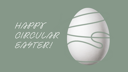 Glad cirkulär påsk
